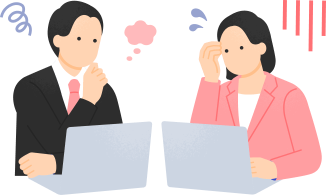 入居者対応に悩む管理会社のスタッフ